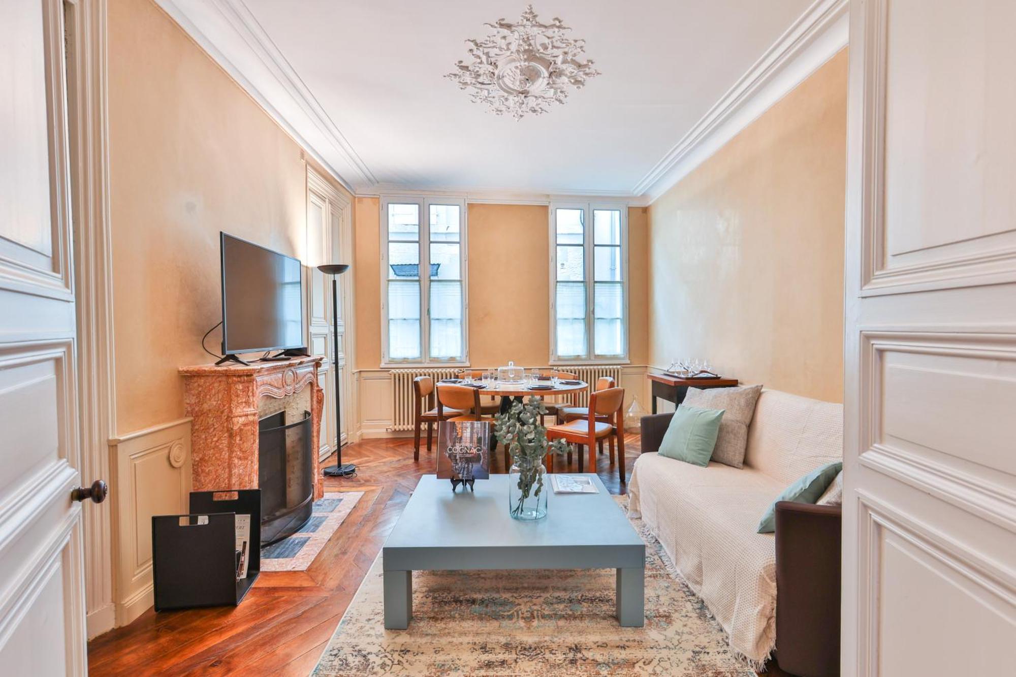 Le Cordon Bleu # Vieux-Cognac # Jardin 아파트 외부 사진